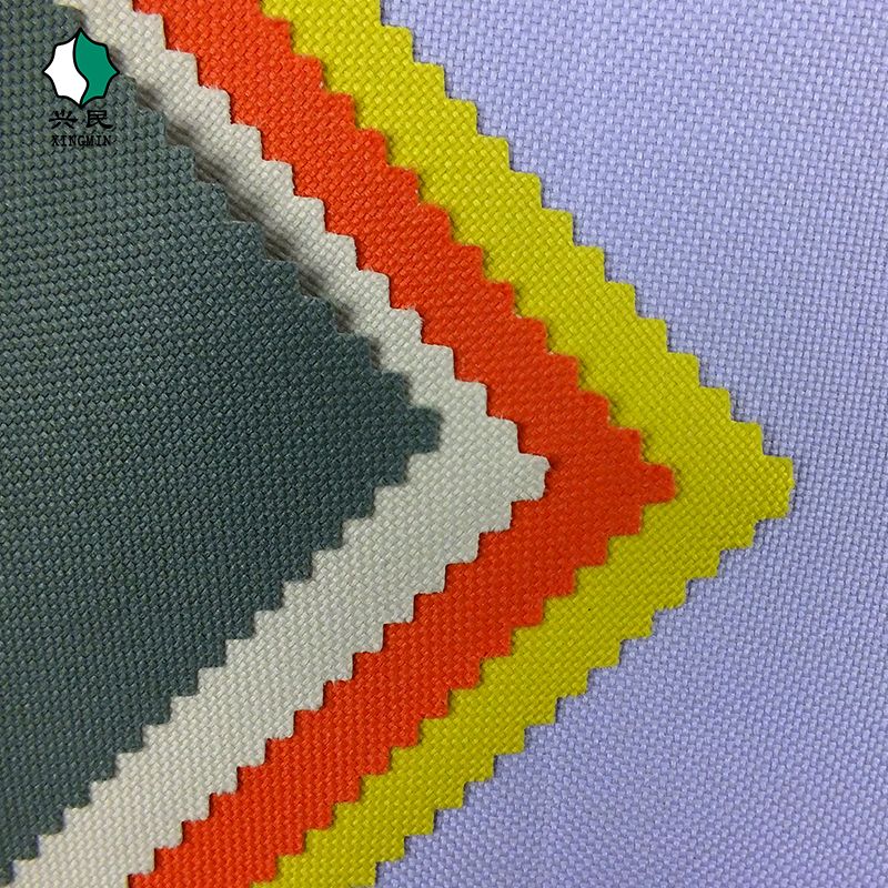 Factory direct sales of 5*5 plain weave waterproof 600D Oxford fabric mountaineering waterproof bag fabric, environmentally friendly, customizable based on samples Item Picture