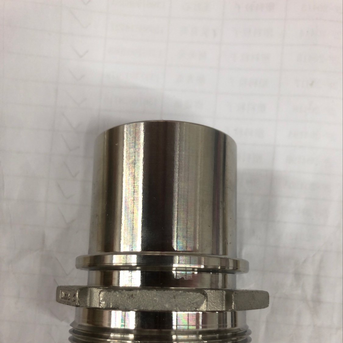 2-inch stainless steel joint