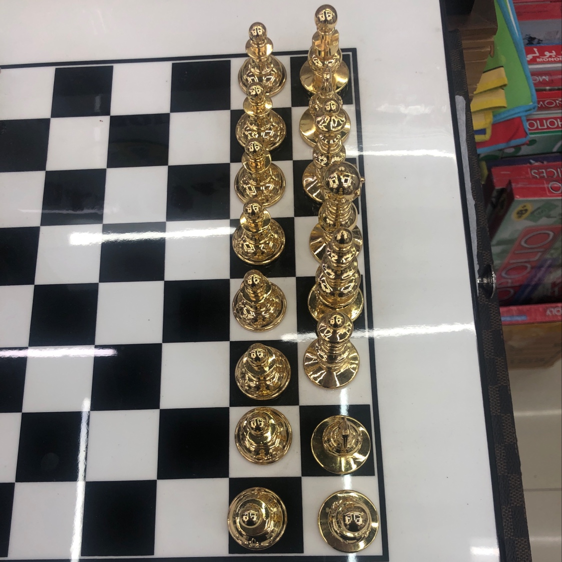 金属国际象棋产品图