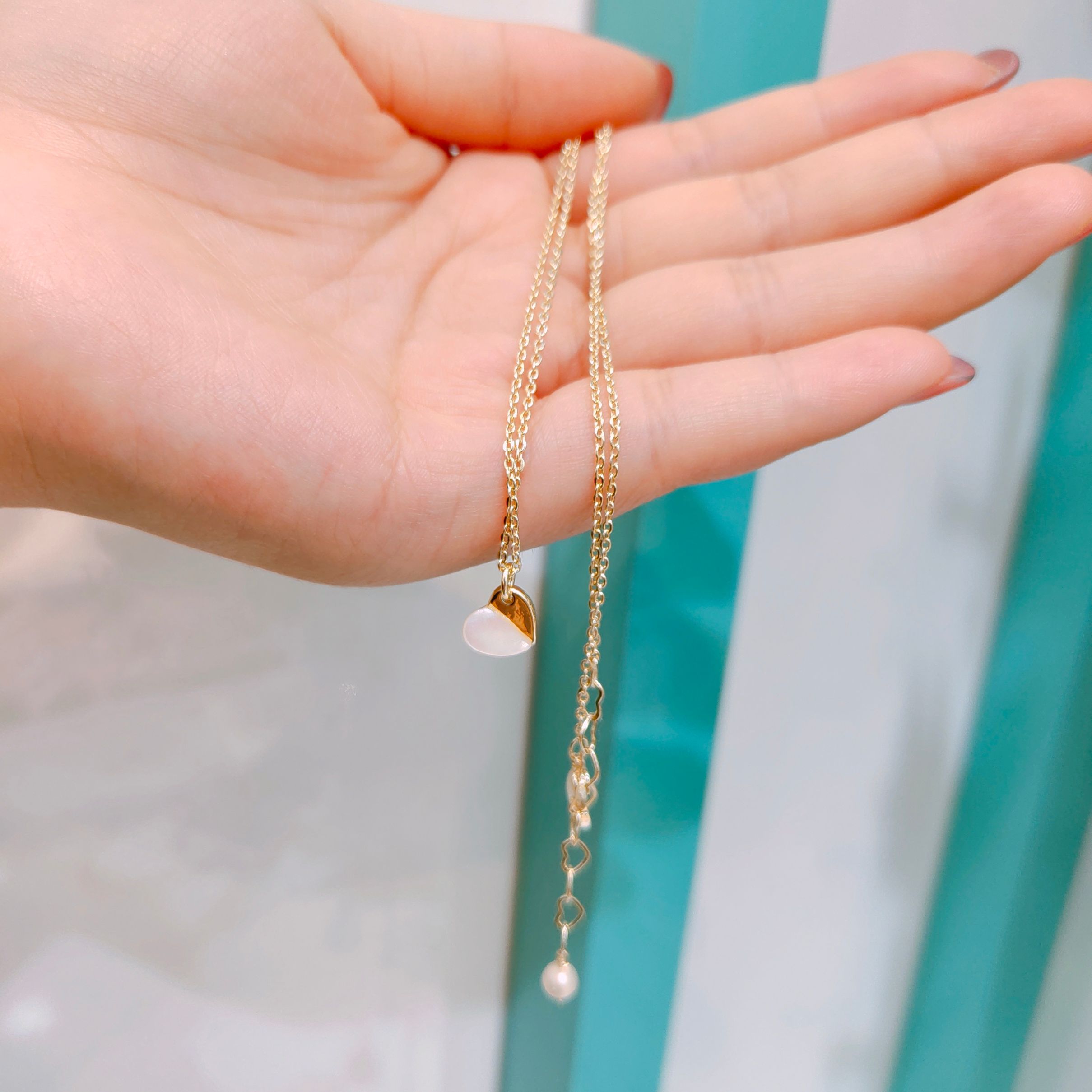 Yiwu Selection Fordora new love small fragrant white butterfly shellfish pearl necklace