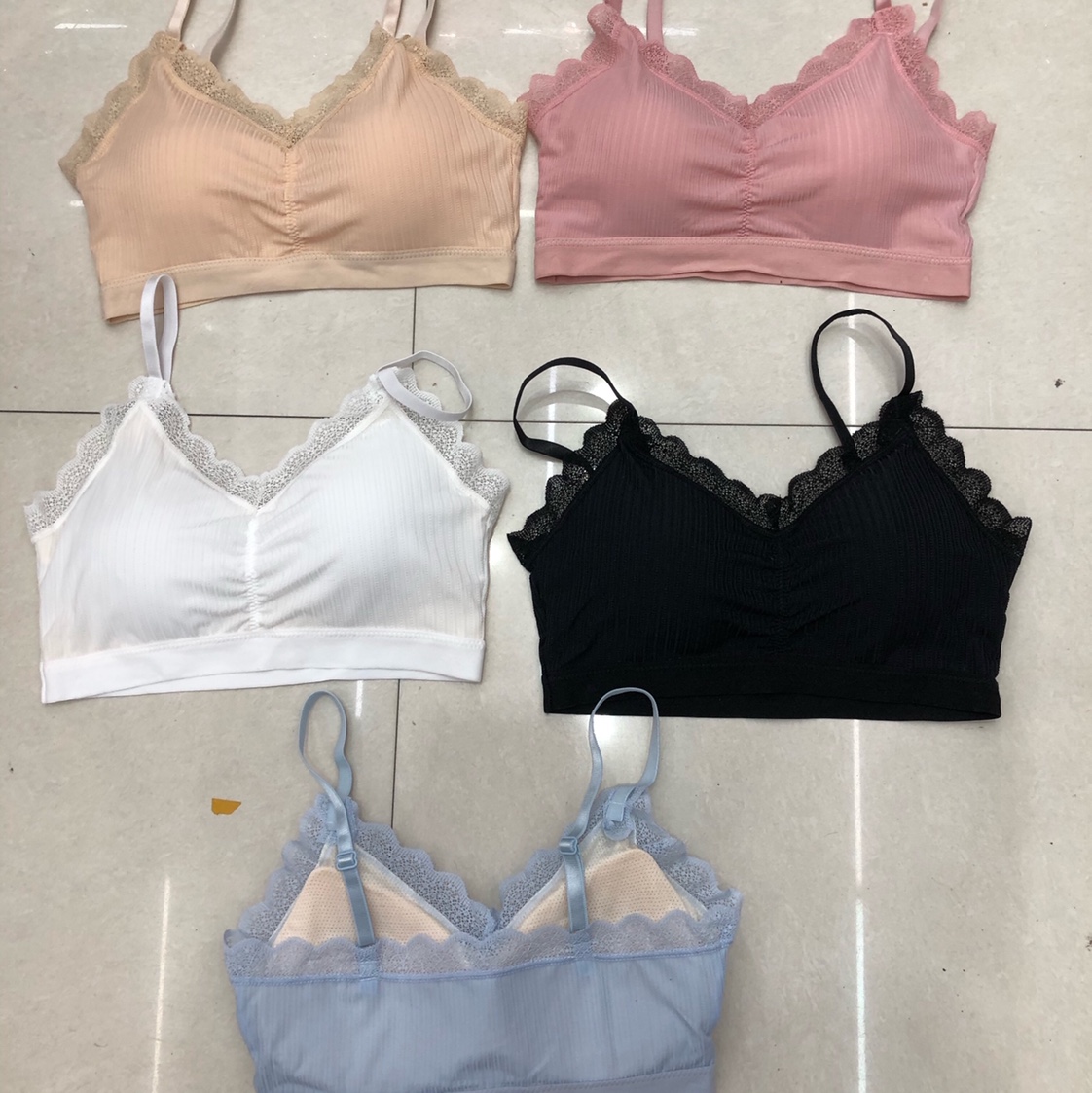 6161款、蚕丝螺纹、乳胶杯、裹胸产品图
