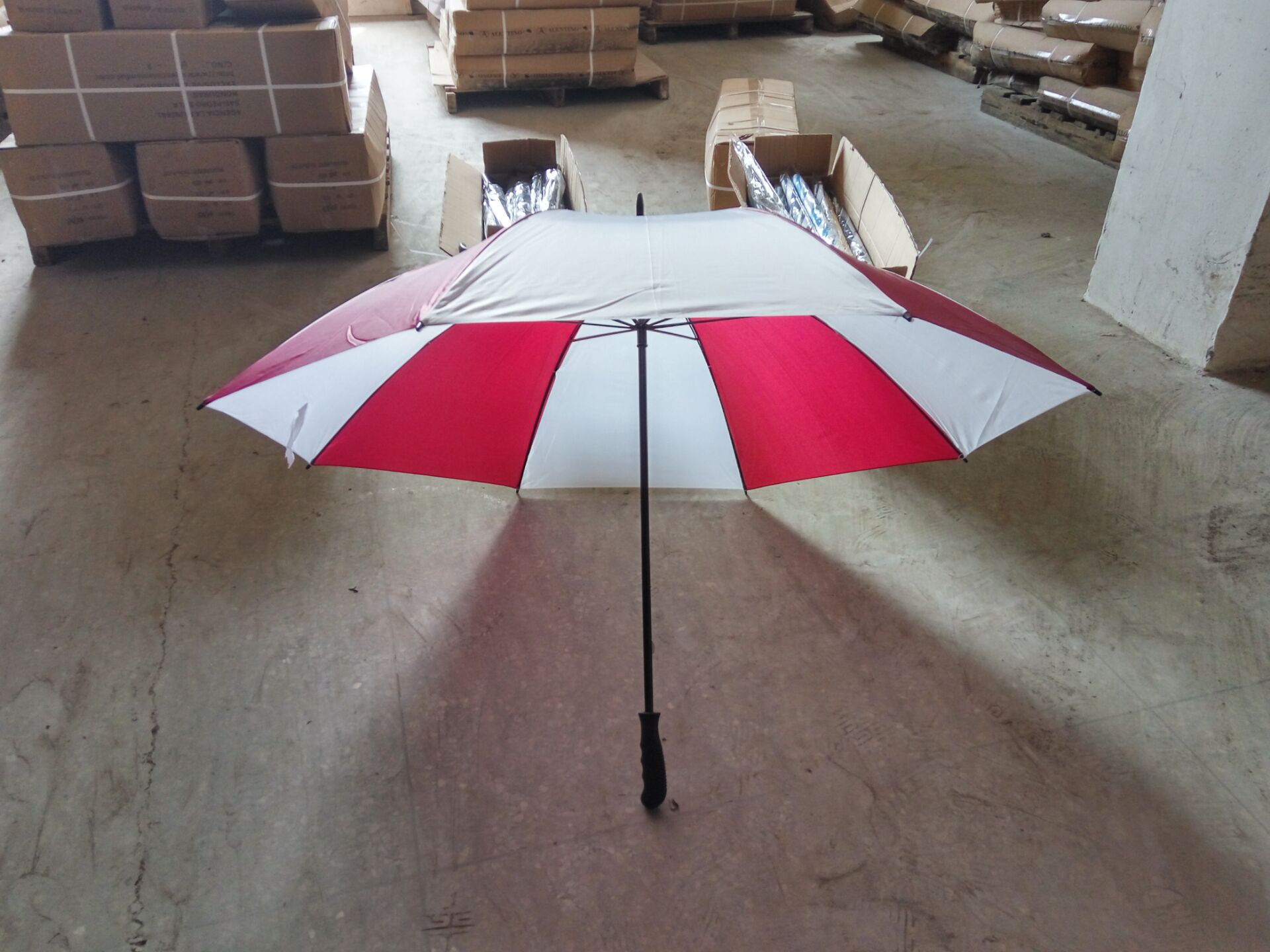 75 cm, 8 pieces of golf watermelon, double-bone hand-held umbrella