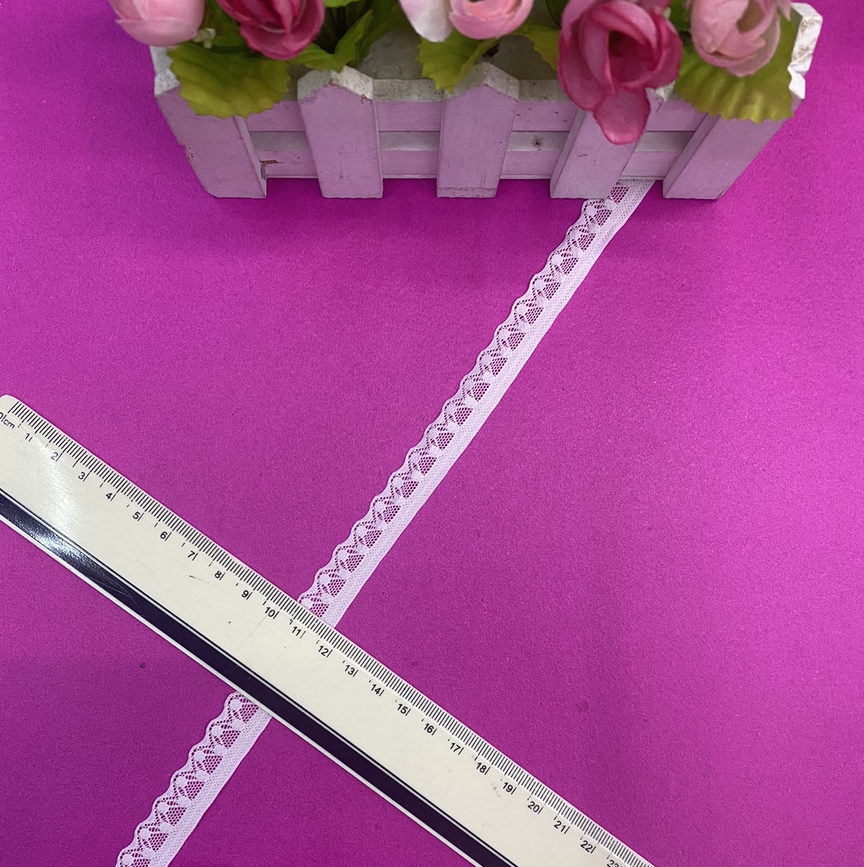 LE0632 (Width 1.5CM) Lace, elastic lace, non-elastic lace, eyelash lace, lace fabric, clothing accessories, new style lace details Picture