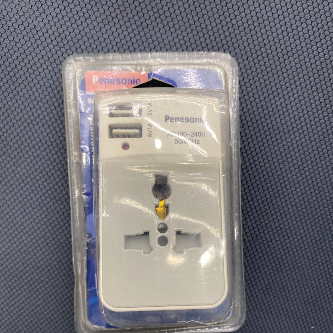 PA16A转换插头带双USB