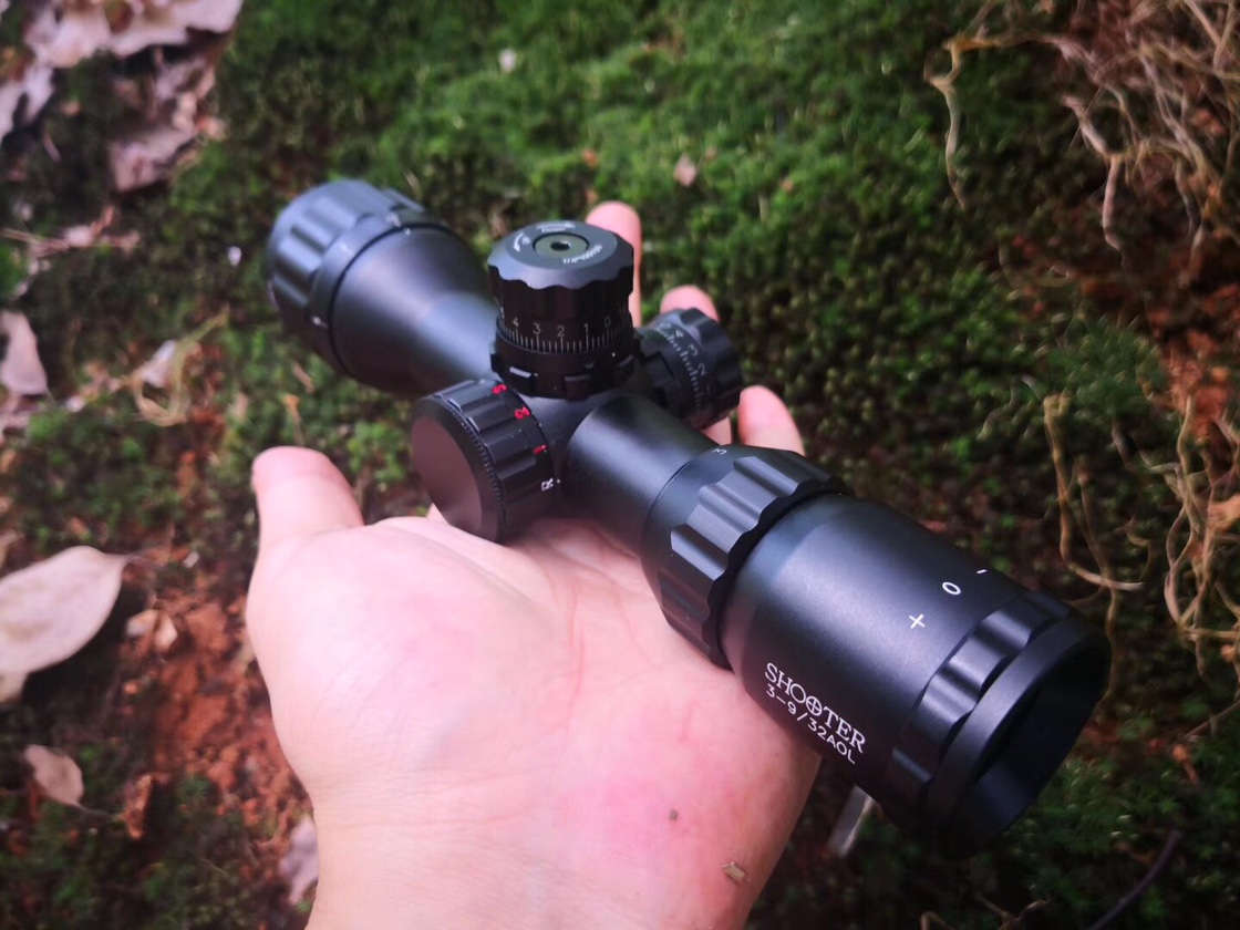 Shooter Ultra-Short Sight 3-9X32AOE with light strip locking, high shock resistance ultra-short version Item Picture