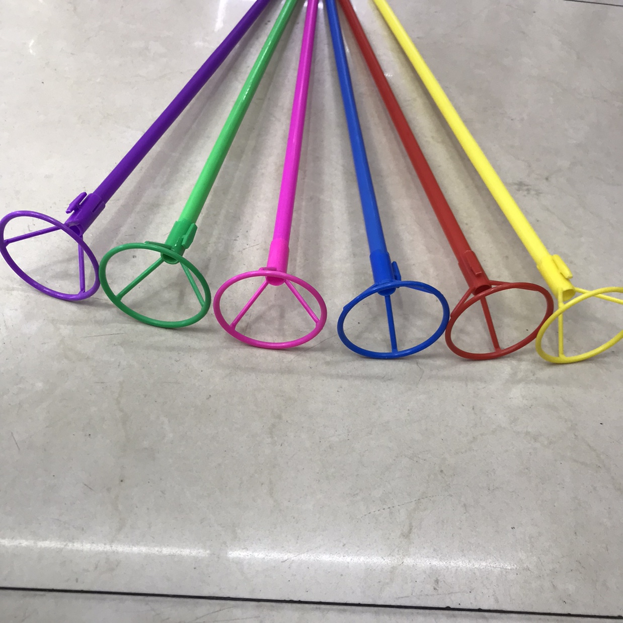 Aluminum film balloon support rods, balloon cup sticks, balloon stands, balloon accessories, party supplies, thickened balloon sticks Specification image