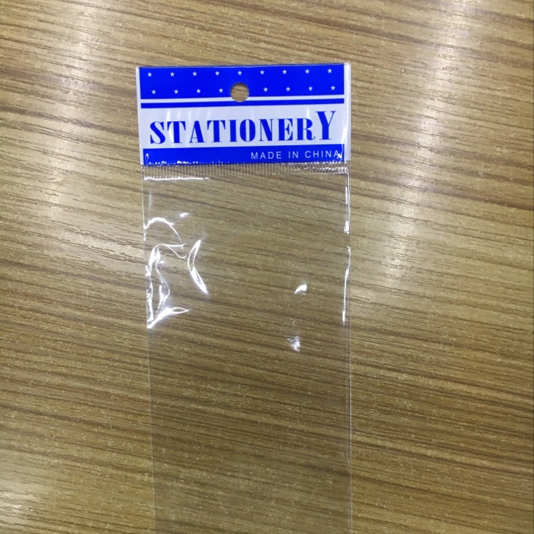 红色封口opp自粘袋双层不干胶透明自粘袋子22