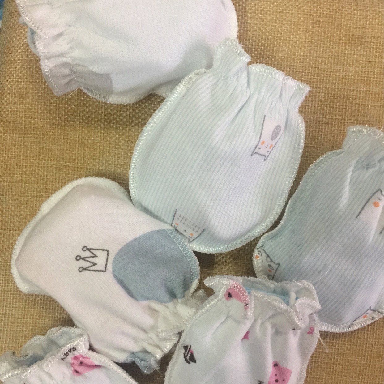 婴儿手套细节图