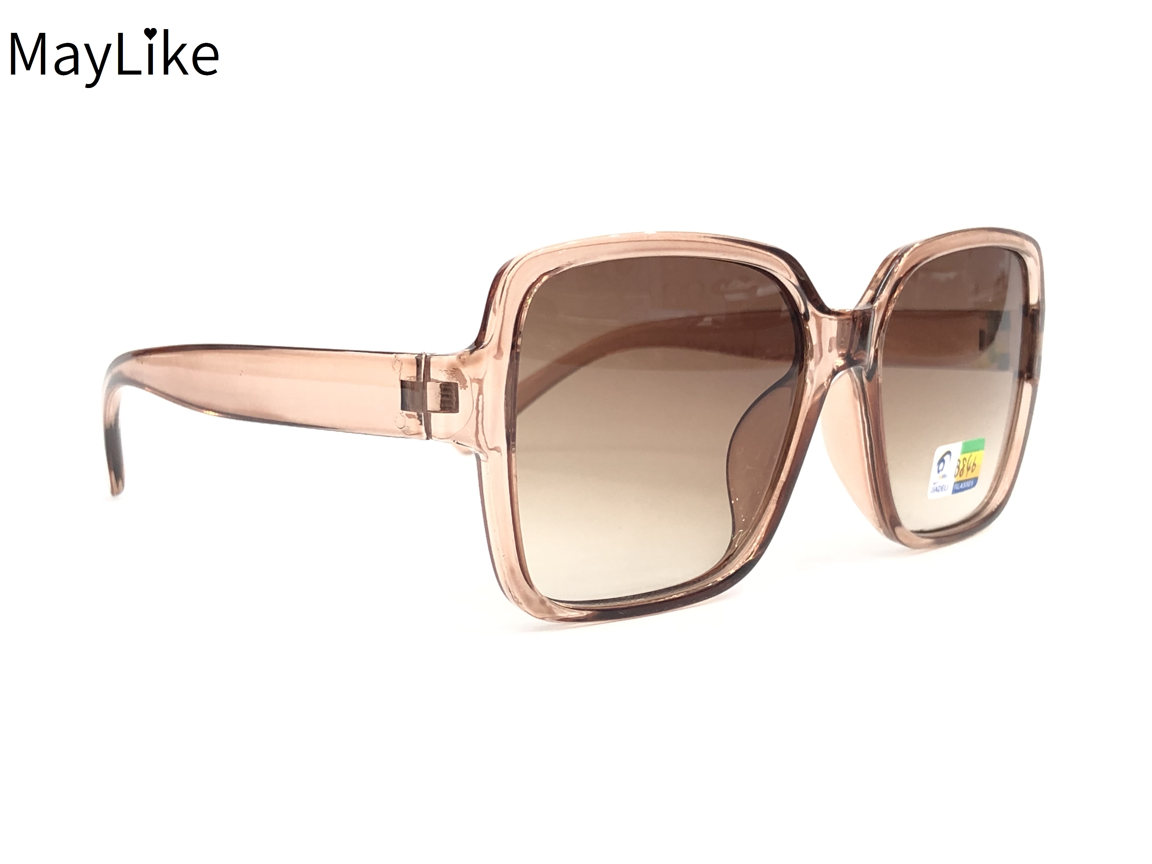 22837-97061 网红同款大框 潮韩版 太阳镜 防紫外线 UV400批发详情图3