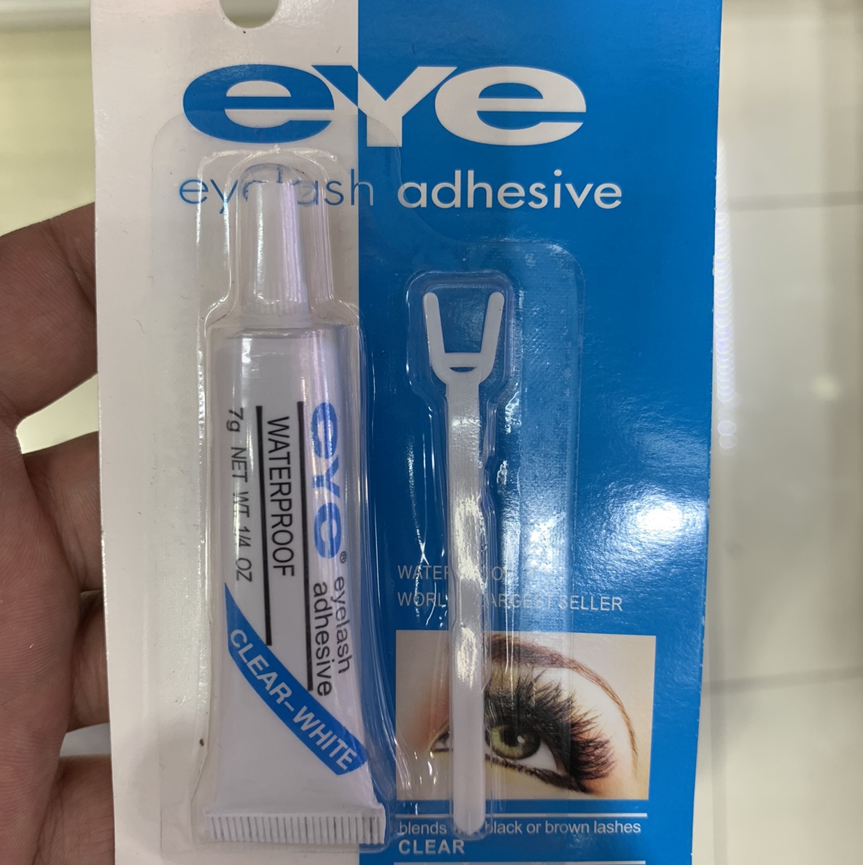 Pestañas postizas cola transparente eyelash glue details Picture