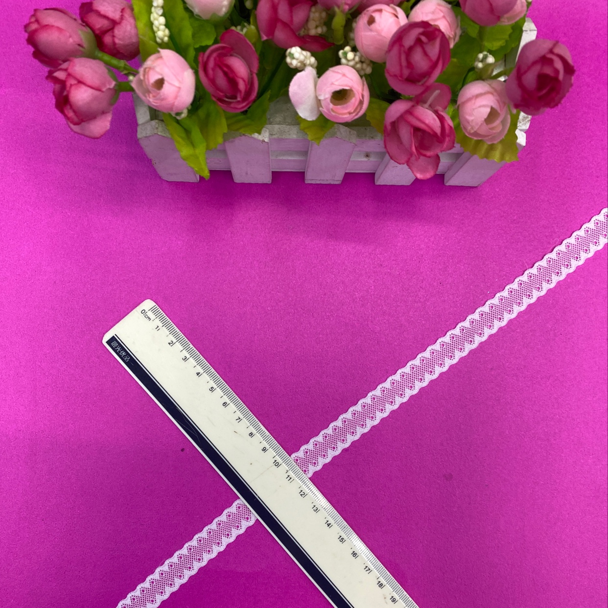 LH0368 (Width 1.5CM) Lace, elastic lace, non-elastic lace, eyelash lace, lace fabric, clothing accessories, new style lace details Picture