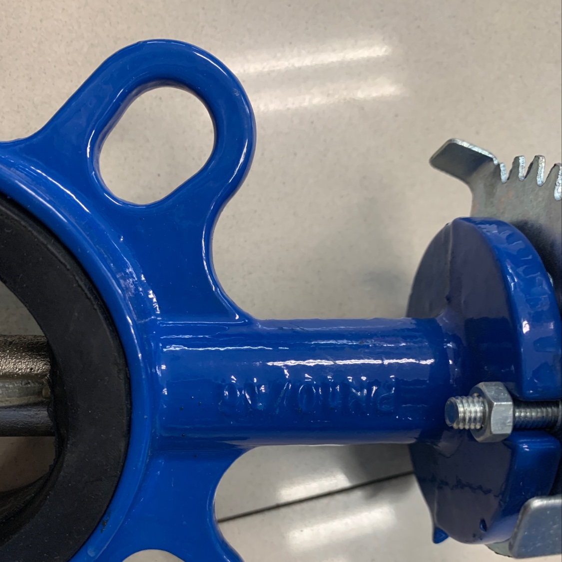 Handle butterfly valve Specification drawing