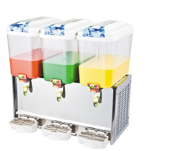 12L×3 commercial beverage machine, juice machine, single cold spray, three cylinder cold drink machine
