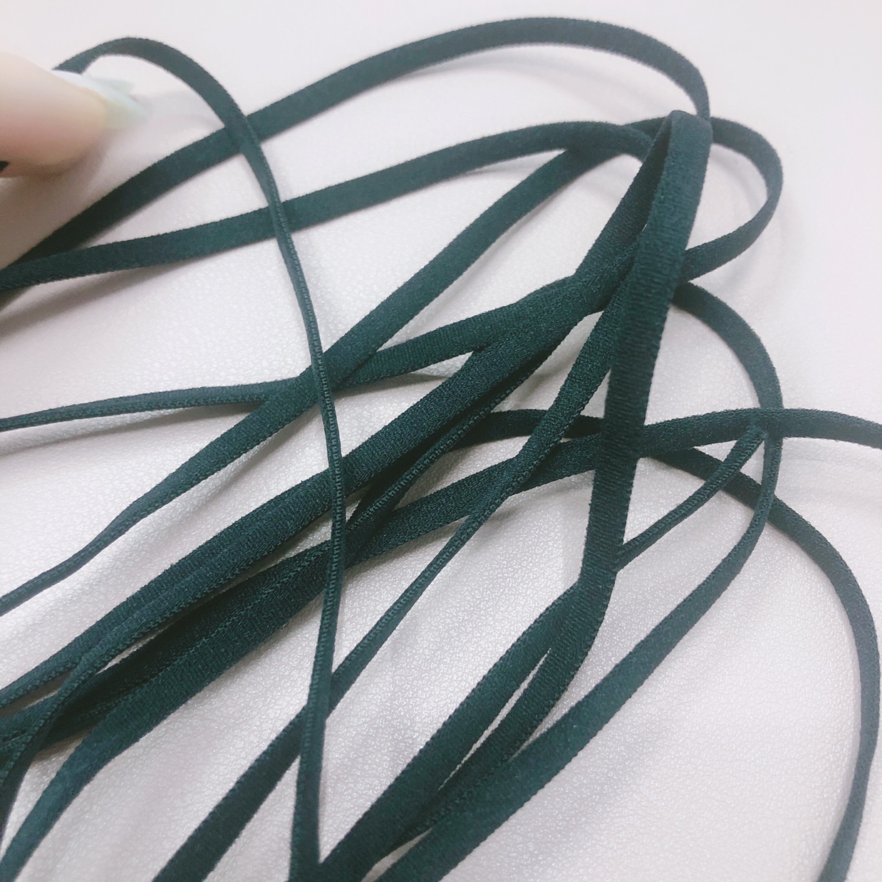 彩色口罩绳 弹力松紧口罩带 5MM直径锦纶加氨纶口罩绳子口罩配件详情图10