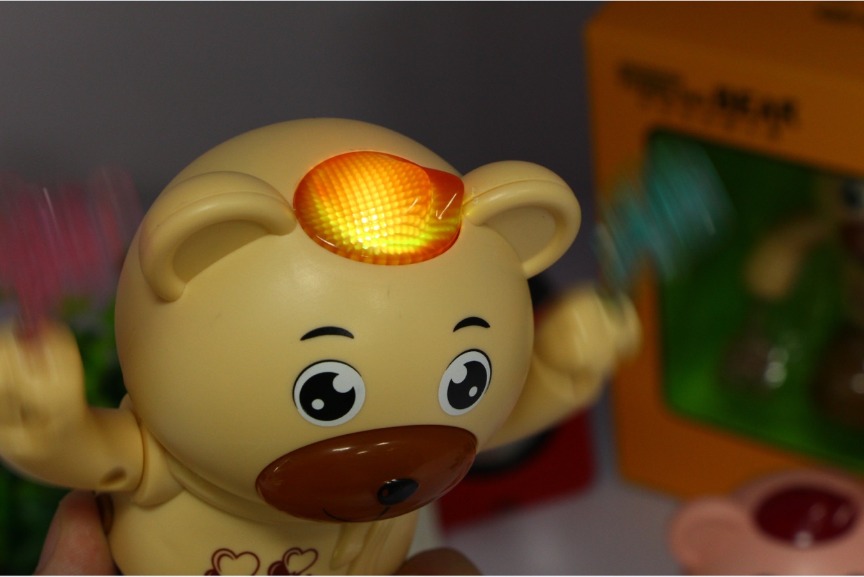 Electric voice-controlled tipping bear Specification image