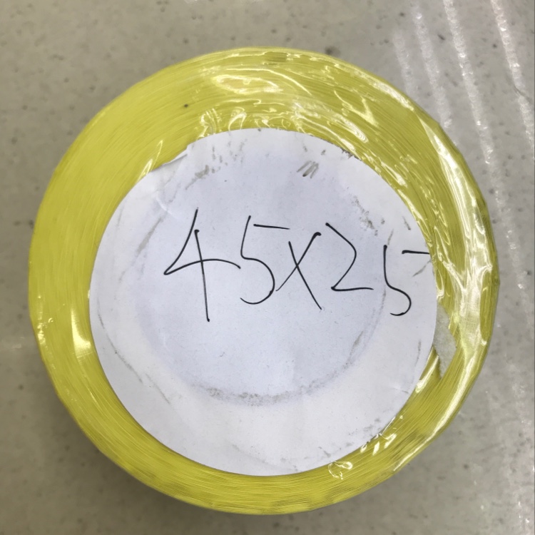 高档黄底热敏标签纸，数量大可订做，尺寸齐全，