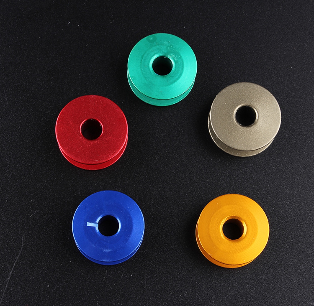 工业彩色铝梭心 绣花梭芯 平车梭芯 Industry Bobbin