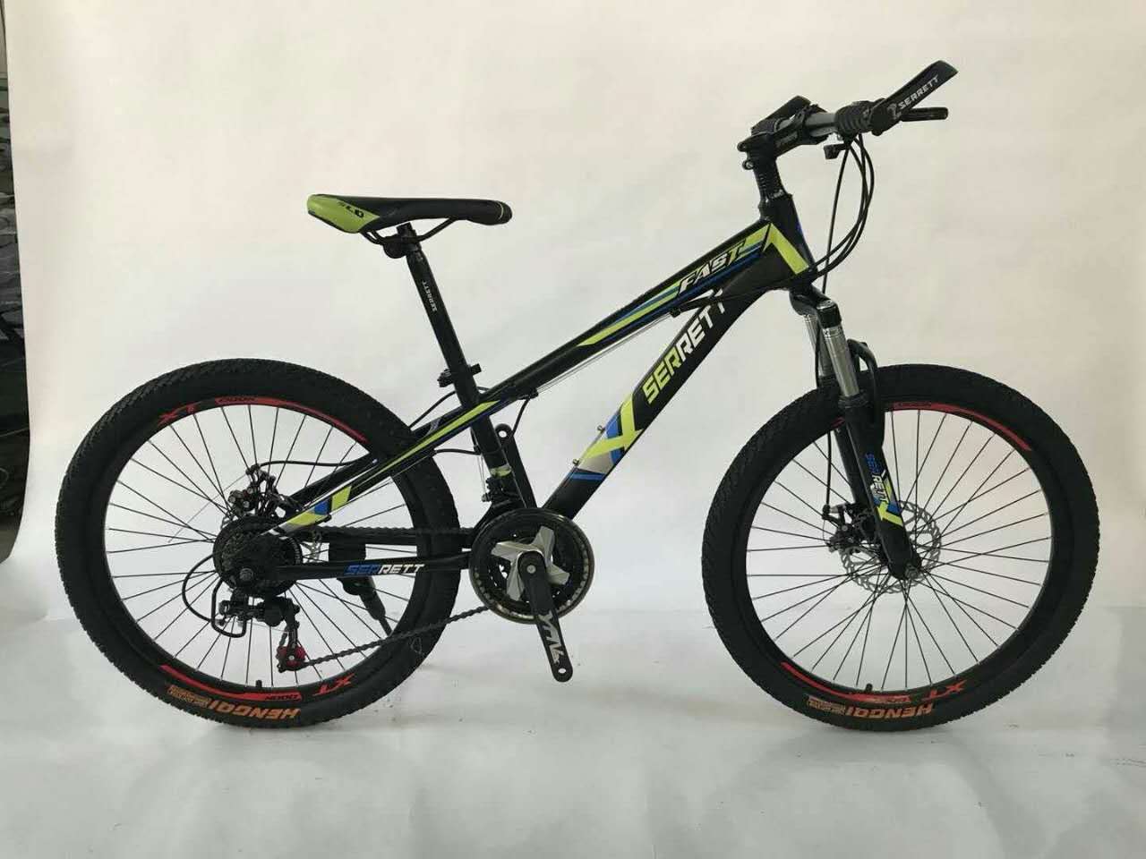 Bicycle mountain bike 24 "21 speed rail frame new bicycle mountain bike factory direct sale