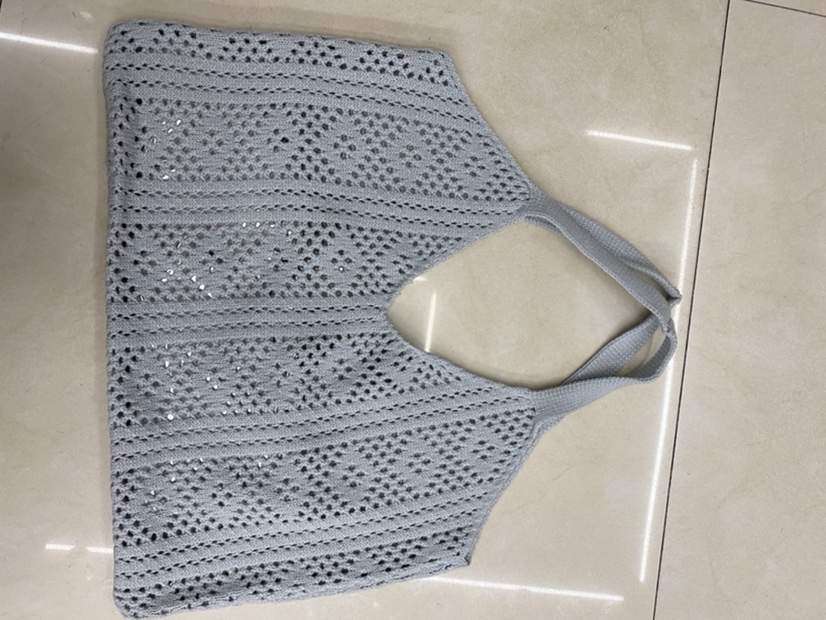 包包女春秋新款原创文艺毛线针织包 女编织单肩织包