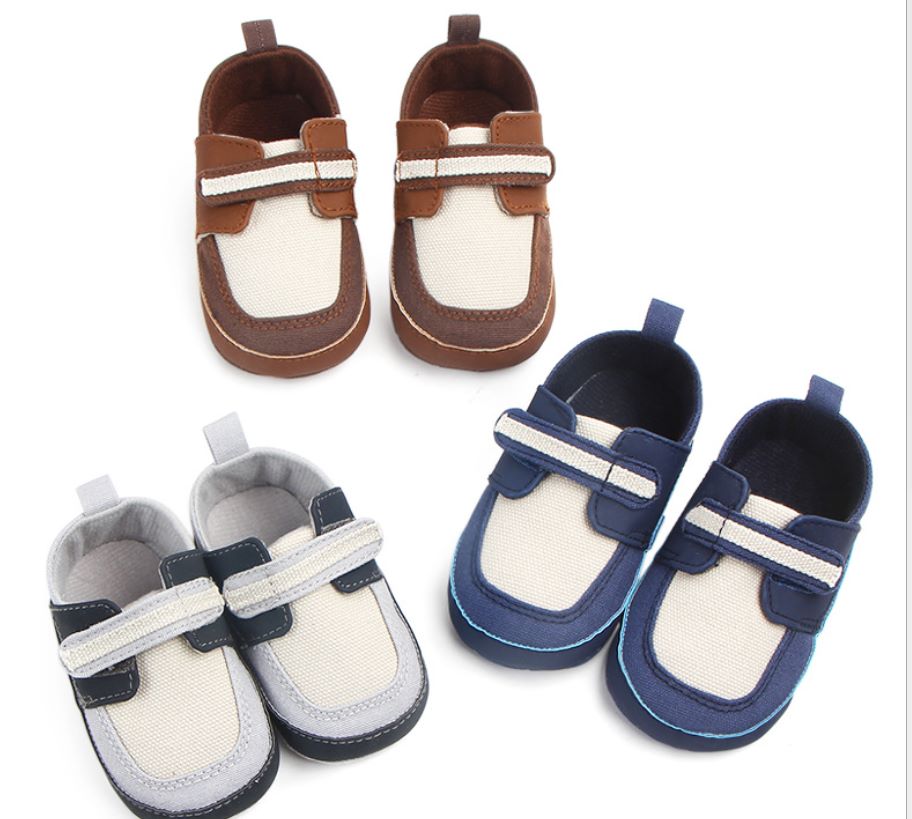 babyshoes 春秋款0-1岁男宝宝鞋软底休闲婴儿学步鞋