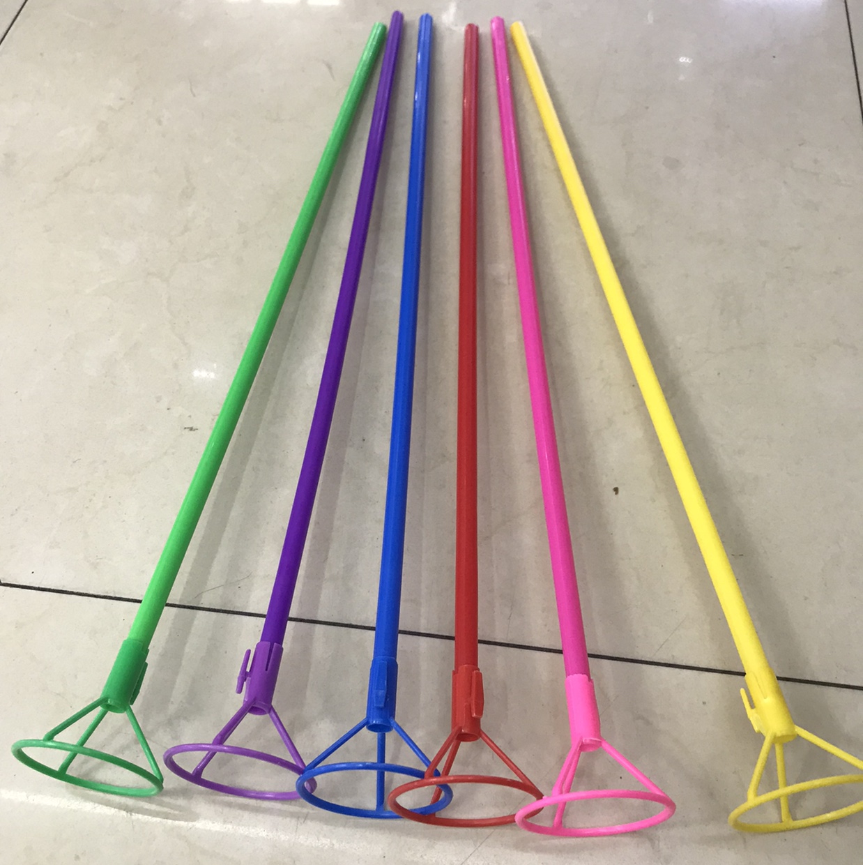Aluminum film balloon support rods, balloon cup sticks, balloon stands, balloon accessories, party supplies, thickened balloon sticks Item Picture