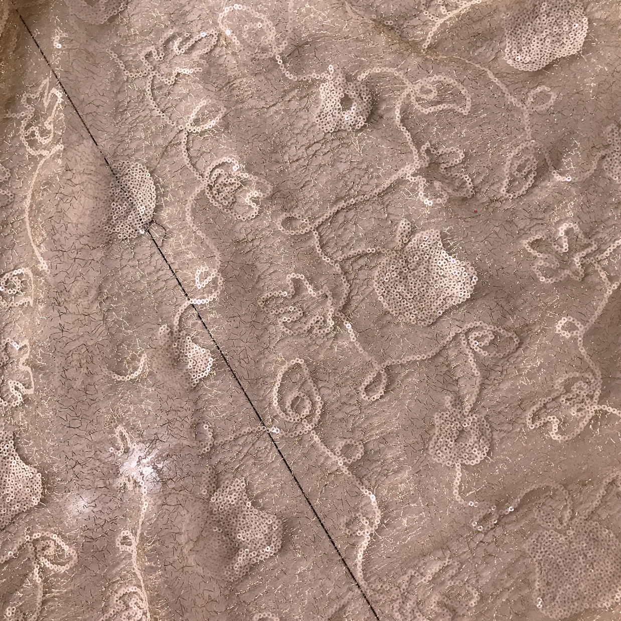 乱网绣片适用于制作饰品服装及工艺品款式新颖细节图