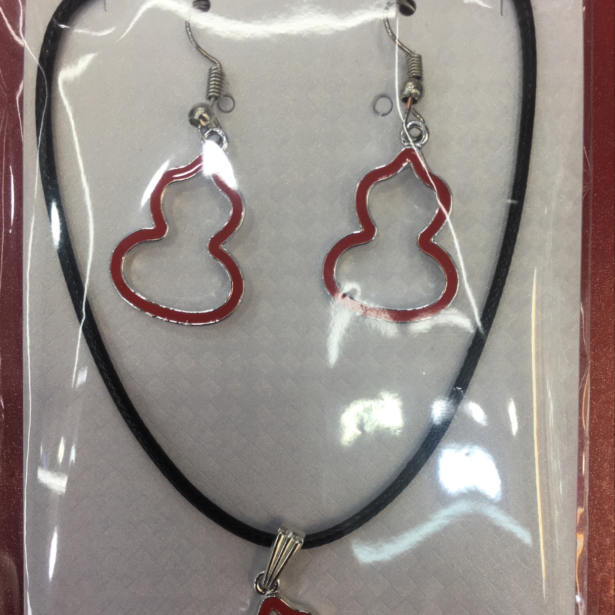New calabash jewelry set female elegant jewelry collar earrings thumbnail