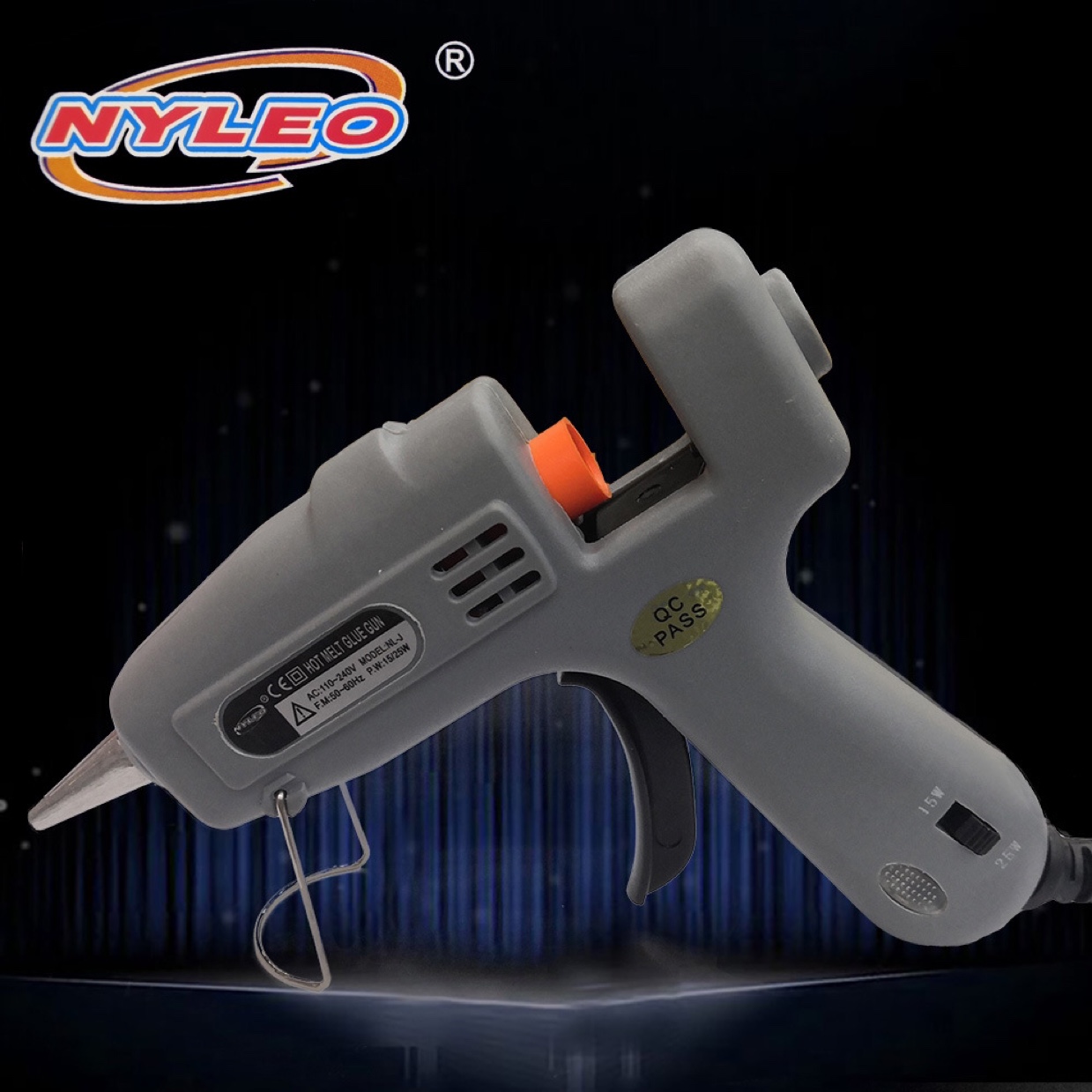 7mmGray double temperature double control glue gun household high adhesive tape strong hot melt gun thumbnail