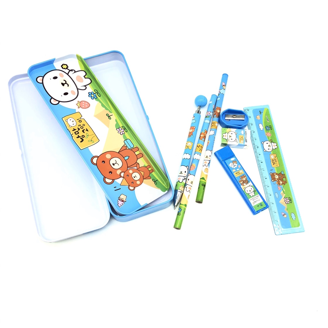 HJ9905#小学生文具礼盒套装幼儿园创意奖励品儿童生日礼物六一学习用品细节图