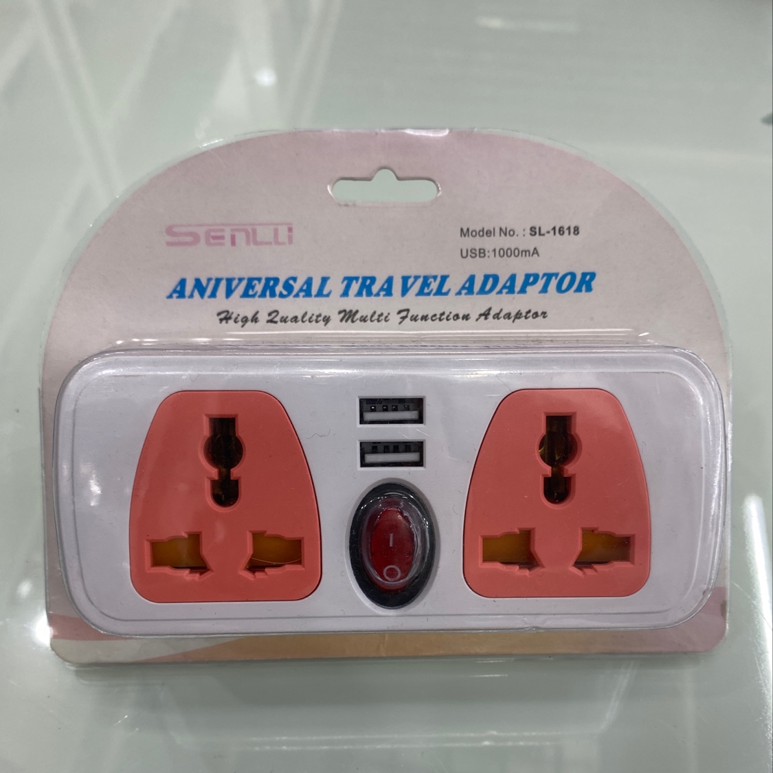 多功能转换旅游插头带双USB