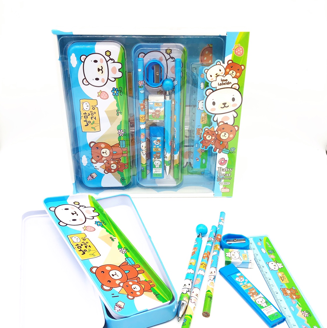 HJ9905#小学生文具礼盒套装幼儿园创意奖励品儿童生日礼物六一学习用品产品图