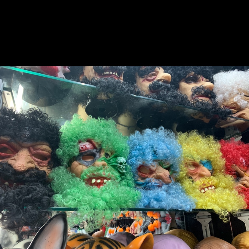 Halloween party gear, multiple masks thumbnail