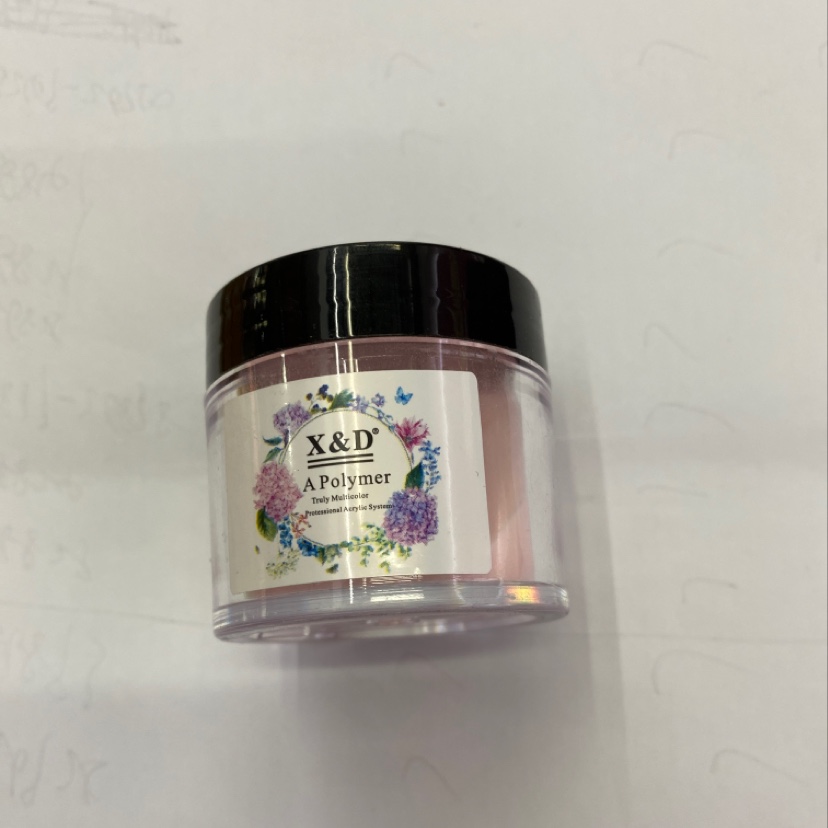 美甲水晶粉粉色