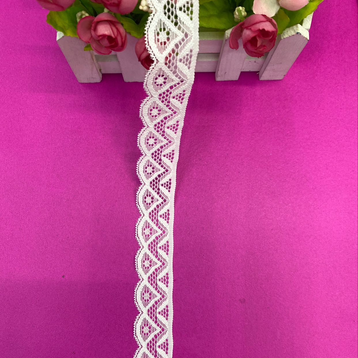 LE0886 (2.8CM width) Lace trim, elastic trim, non-elastic trim, eyelash trim, lace fabric, clothing accessories, new style trim