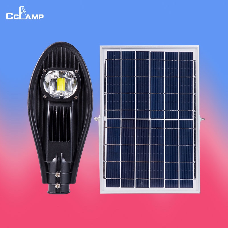 CCLAMP Solar Garden Lamp, cast iron aluminum shell 20W garden lamp CL-320