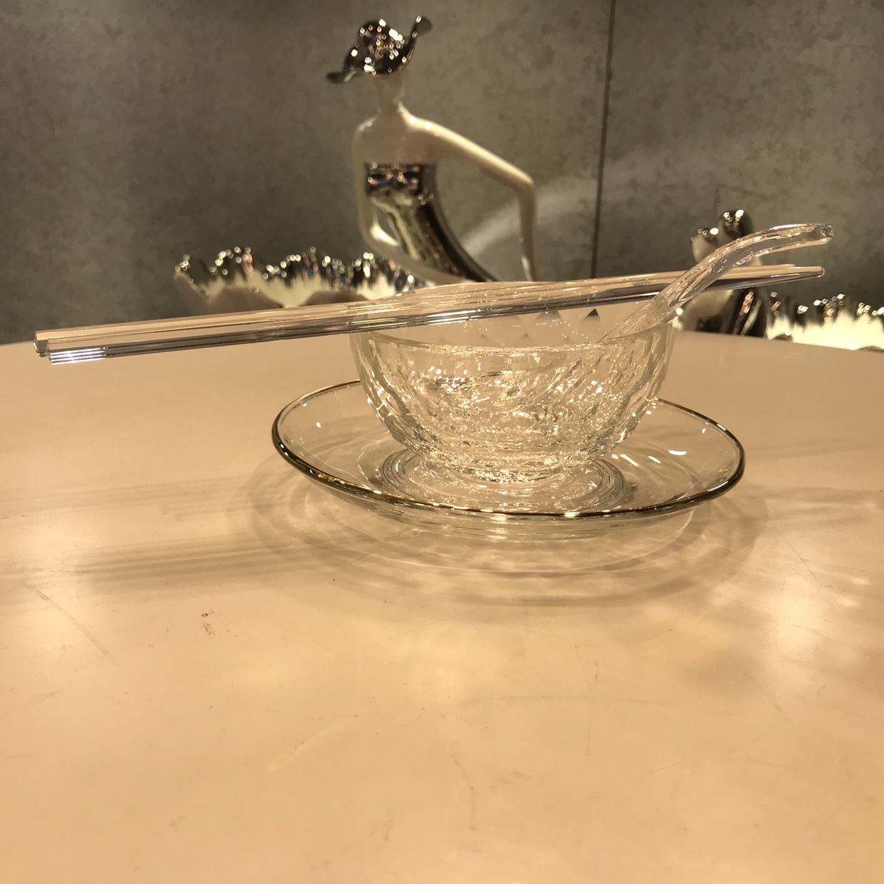 水晶餐具 筷子 勺子 碗产品图