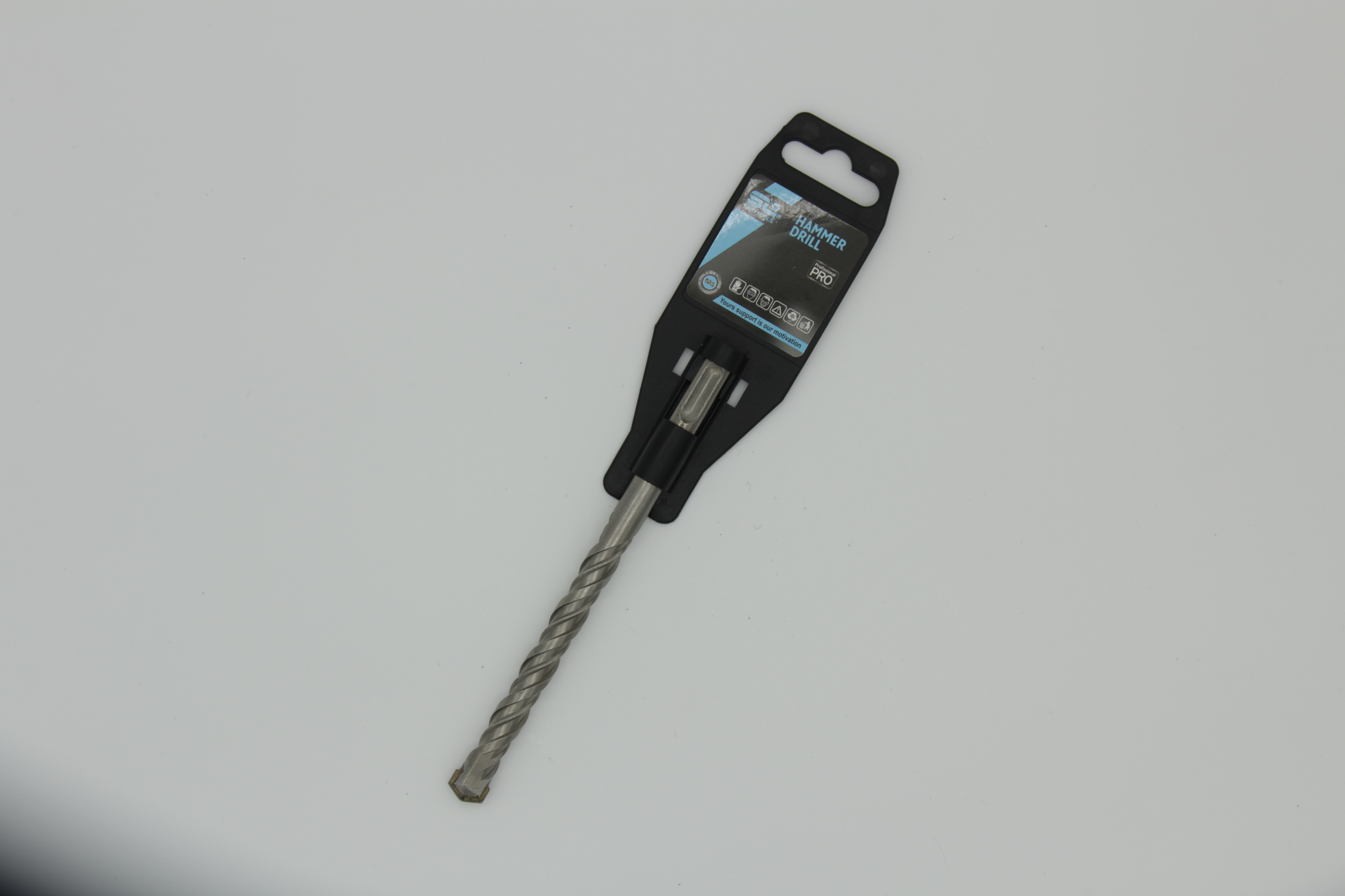 Shili Tools round handle four-hole single and double groove electric hammer drill bits, straight cross alloy drill bits detail image 4