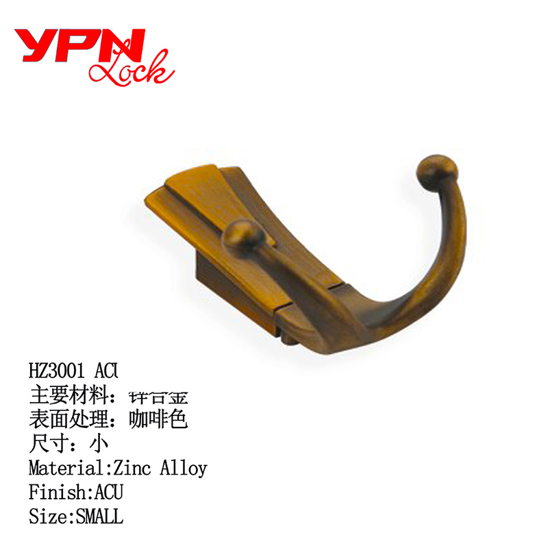 锌合金衣钩 3001-S & 3001-L  重量价格面议产品图