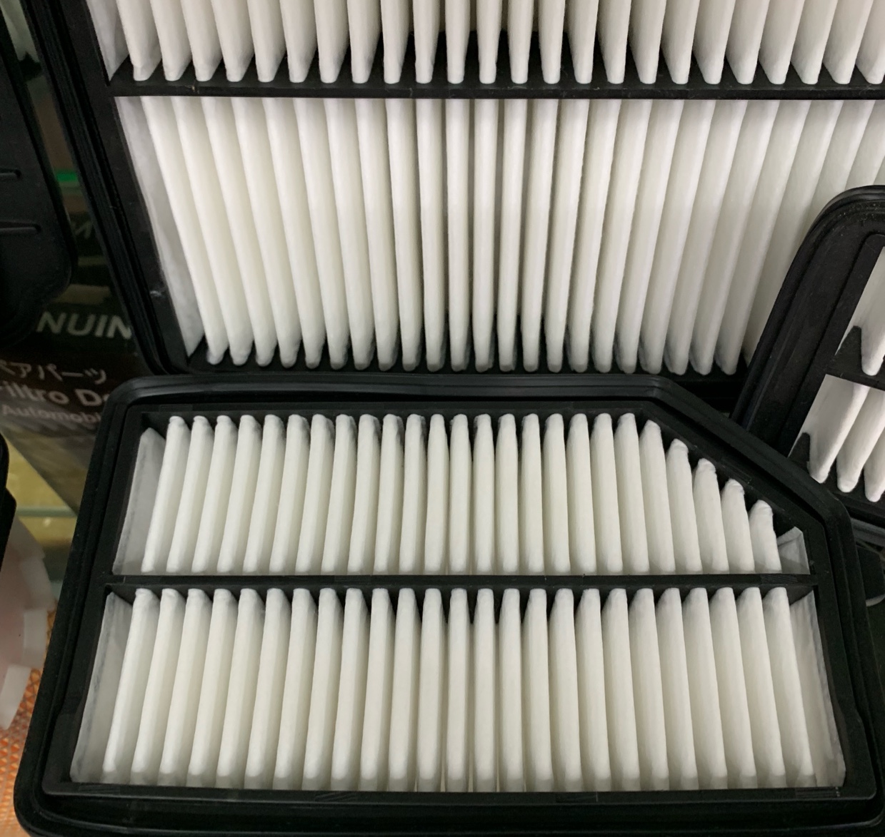品牌汽车空调滤清器白色滤芯过滤网通用款空气滤芯 高效过滤保护健康