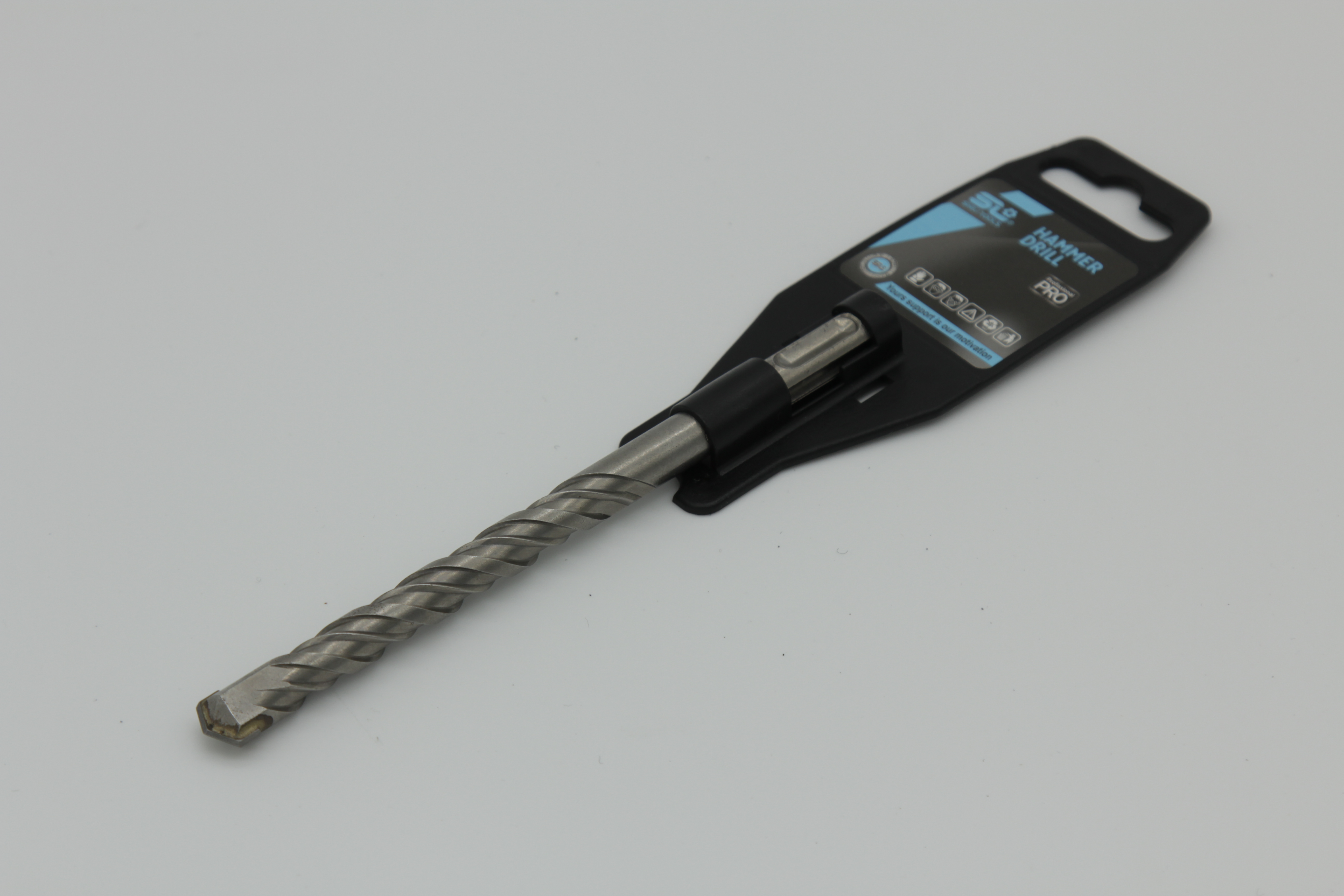 Shili Tools round handle four-hole single and double groove electric hammer drill bits, straight cross alloy drill bits detail image 2