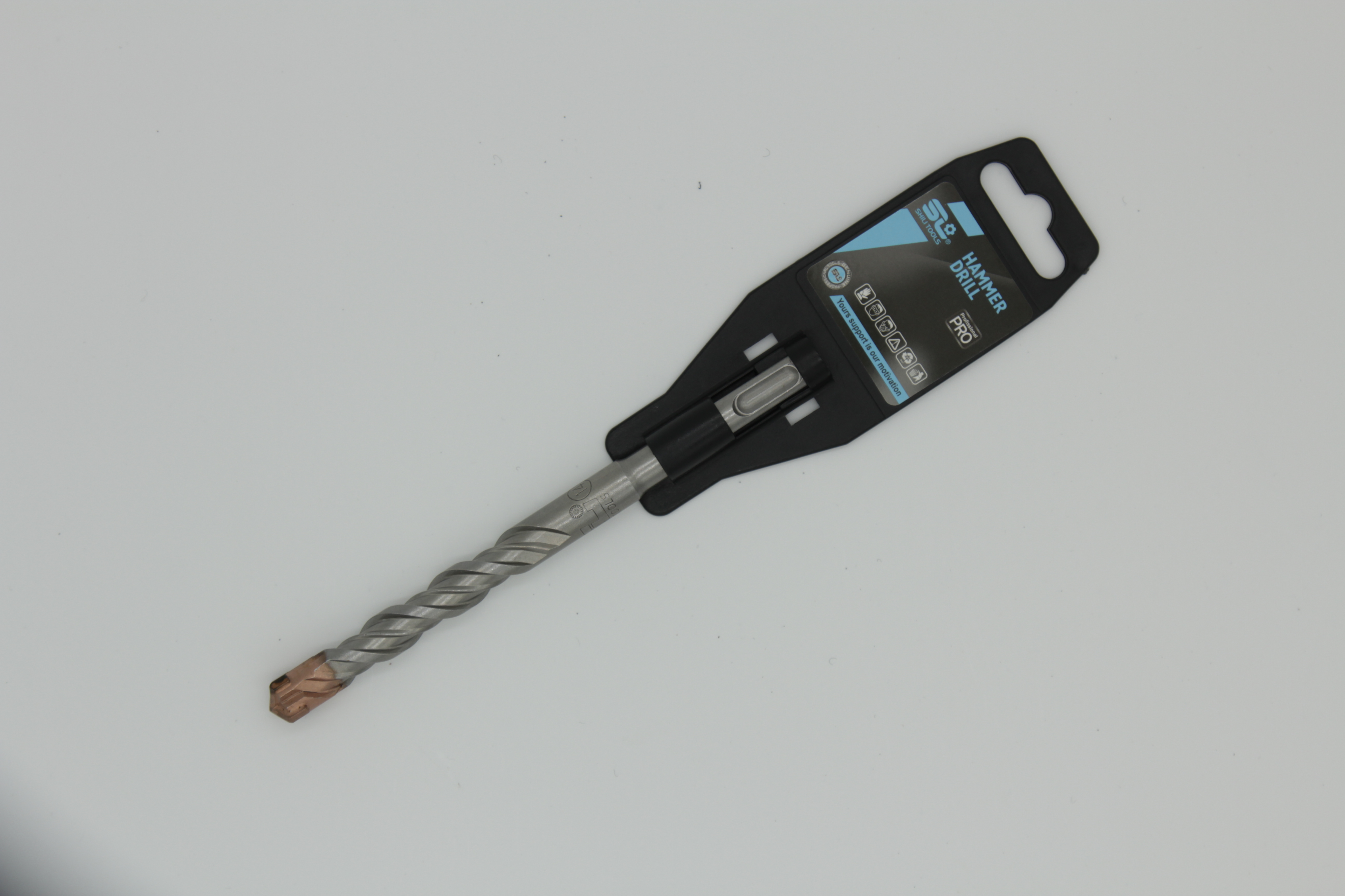 Shili Tools round handle four-hole single and double groove electric hammer drill bits, straight cross alloy drill bits detail image 5