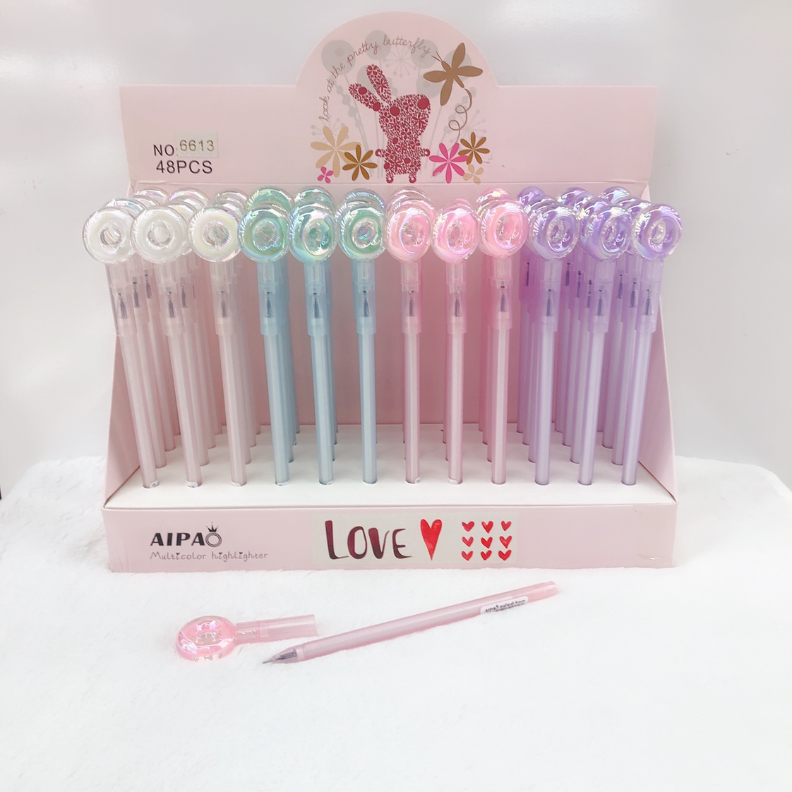 Cute doughnut gel pen Specification image
