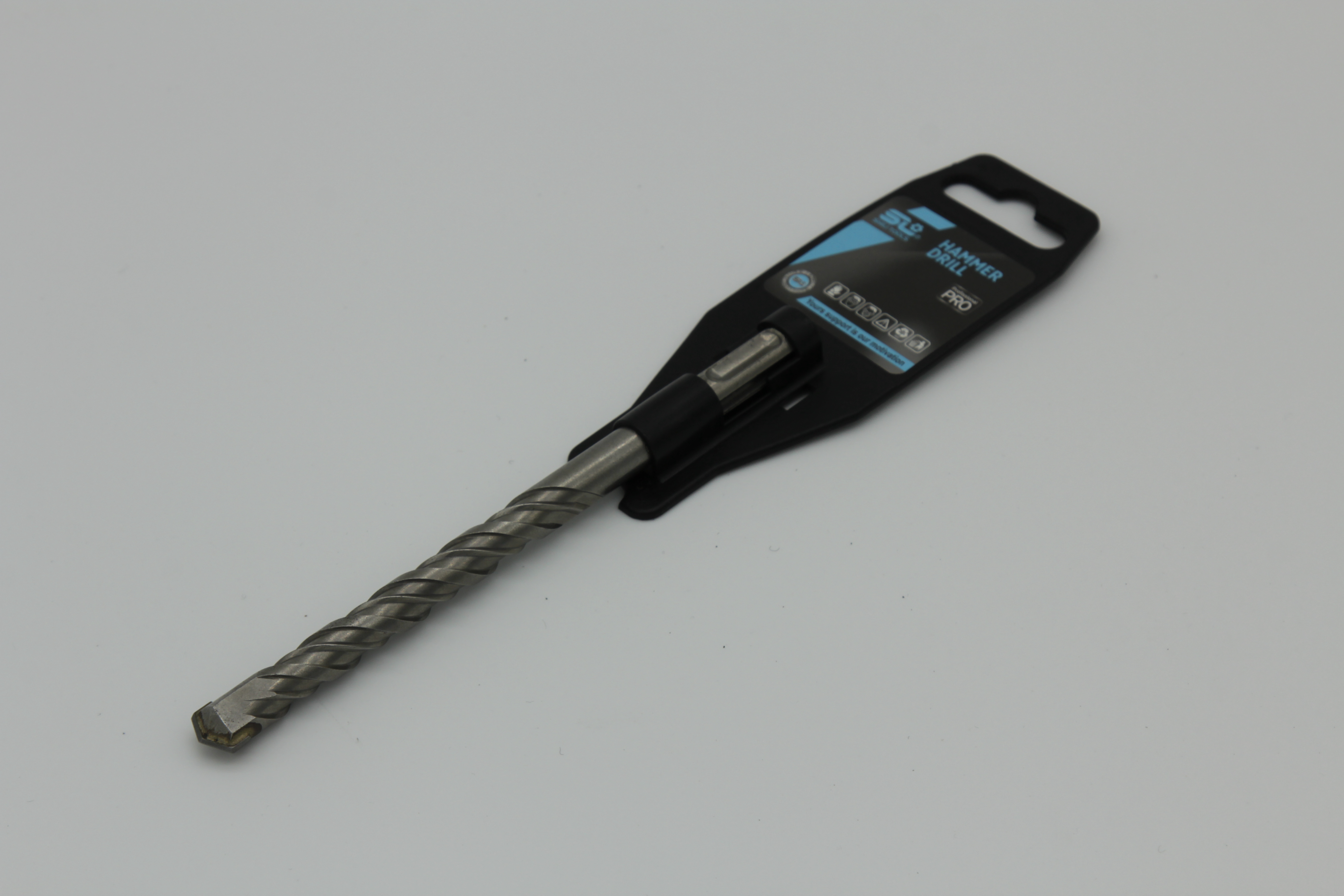 Shili Tools round handle four-hole single and double groove electric hammer drill bits, straight cross alloy drill bits detail image 1