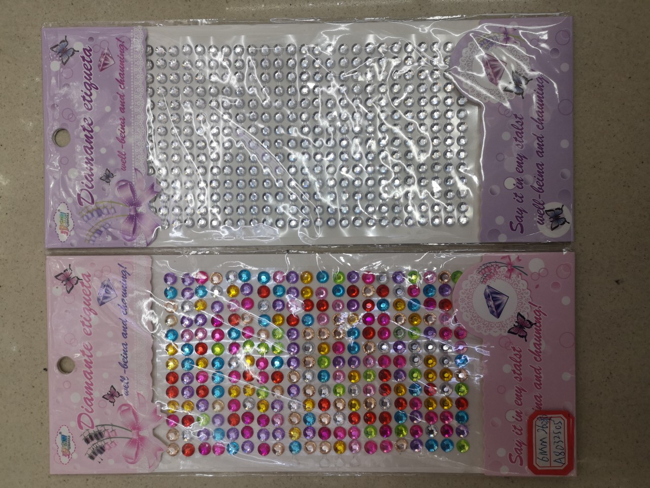 佳美纸品创意工艺贴纸中号亚克力车贴图