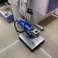 蓝色便携式激光打标机 可打印各种金属合金硬塑料图