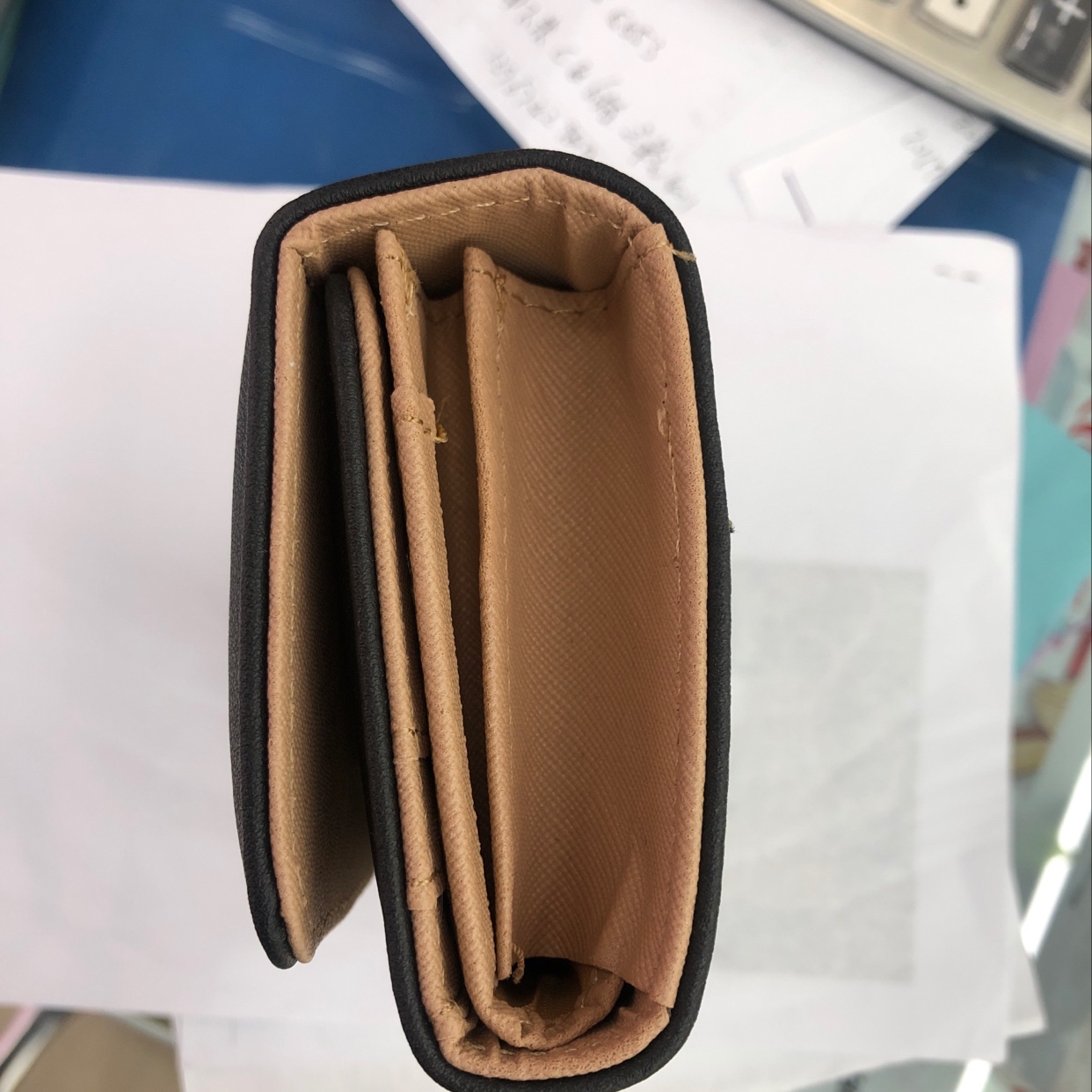 女式钱包细节图