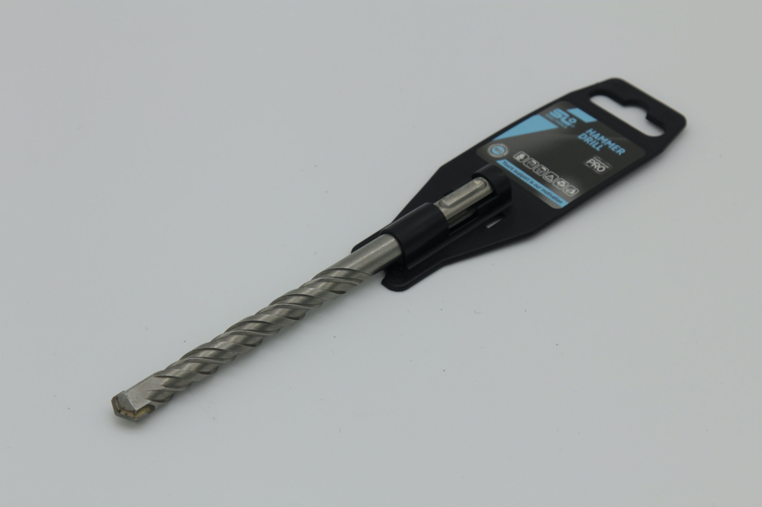 Shili Tools round handle four-hole single and double groove electric hammer drill bits, straight cross alloy drill bits details Picture