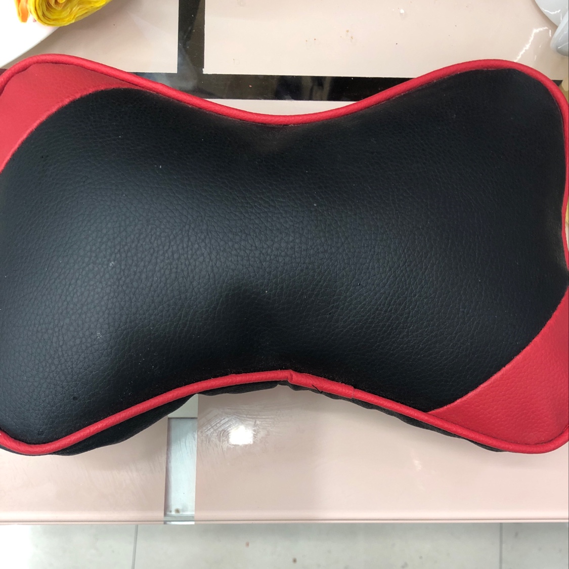 Leather for car small pillows