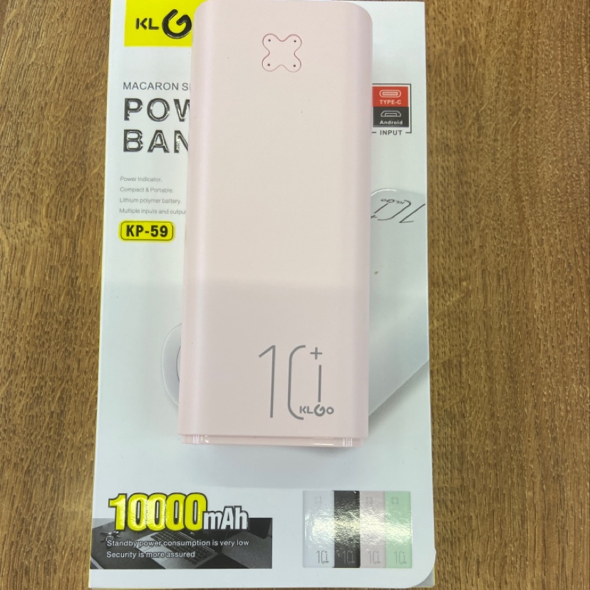 Cool for KOGO brand charging treasure mobile power macaron color girl color thumbnail