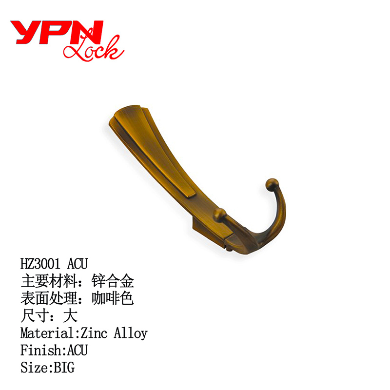 锌合金衣钩 3001-S & 3001-L  重量价格面议细节图
